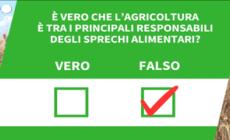 ANSA VERIFIED - E' vero che l'agricoltura e' tra i principali responsabili degli sprechi alimentari?