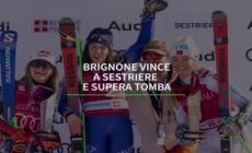 Brignone vince a Sestriere e supera Tomba