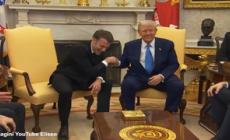 L'aneddoto di Trump: "Alla Torre Eiffel Macron parlava francese e non capivo niente"