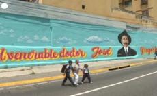 A Caracas un murale dedicato al primo santo del Venezuela
