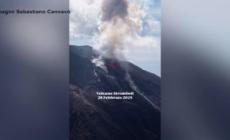Stromboli, trabocco lavico dall'area craterica Nord