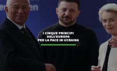 I 5 principi dell'Europa per la pace in Ucraina