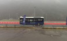 Bolzano, presentato l'autobus del futuro