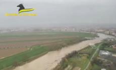 Maltempo in Toscana, le immagini dell'Arno a Pontedera