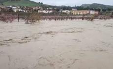 Maltempo nel Ravennate, allagate alcune case vicino al Lamone
