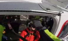 Malore durante il SuperG donne, i soccorsi all'addetto alla pista a La Thuile