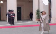 Giorgia Meloni riceve il re di Giordania Abdullah II