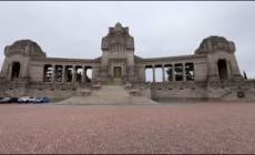 Bergamo ricorda le vittime del Covid, commemorazione al cimitero monumentale