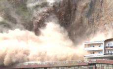 Maxi-brillamento di 300 metri cubi di roccia sopra Bolzano