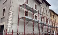 A Visso aperto il primo cantiere post sisma nel centro storico