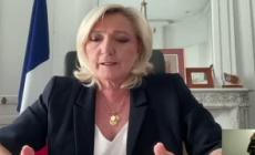 Congresso Lega, Le Pen: "La mia lotta e' pacifica, sull'esempio di Luther King"
