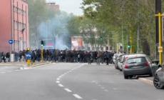 Derby Lazio-Roma, scontri tra ultras laziali e polizia a Ponte Milvio