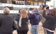 Vespucci, la partenza da Brindisi per Taranto