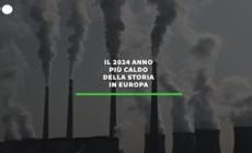 Il 2024 anno piu' caldo della storia in Europa