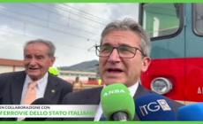 Treni storici a metano, Baldelli: "Le ferrovie sono il futuro"