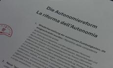 Autonomia Trentino-Alto Adige, presentato il ddl costituzionale di riforma