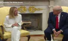 Meloni alla Casa Bianca: "Italia e Usa condividono la lotta contro l'ideologia"