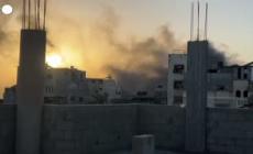 Gaza, i soccorsi dopo un attacco israeliano su Jabalia