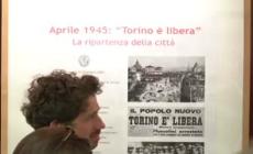 In visita alla mostra "Aprile 1945: Torino e' libera. La ripartenza della citta'"