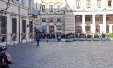 Meloni riceve Orban a Palazzo Chigi