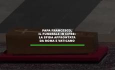 Papa Francesco, tutti i numeri del funerale