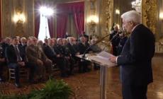 Mattarella: "Con Liberazione una nuova Italia promotrice della Ue"