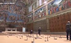 Pre-conclave, in corso l'allestimento della Cappella Sistina