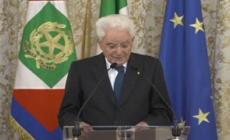 Mattarella: "Si riaffacciano fantasmi di conflitti del passato"