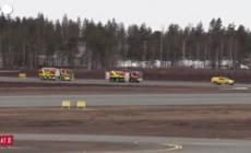 Si schianta un caccia in Finlandia, pilota tratto in salvo