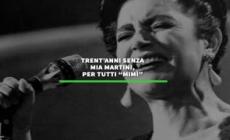 Trent'anni senza Mia Martini, per tutti "Mimi'"