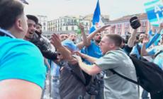 Napoli, in Piazza del Plebiscito prove generali di festa scudetto