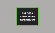 Che cosa chiedono i 5 referendum dell'8 e 9 giugno