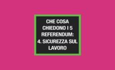 Ansa EXPLAINER - Referendum 4: Sicurezza sul lavoro