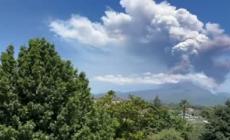 Etna, intensa attivita' vulcanica dal cratere di sud-est