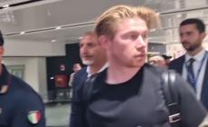 Napoli, De Bruyne a Roma per le visite mediche