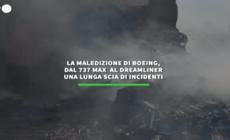 La maledizione di Boeing, una lunga scia di incidenti