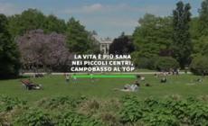 La vita e' piu' sana nei piccoli centri, Campobasso al top