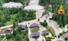 Maltempo nel Bellunese, frana in Cadore: persone bloccate nelle case