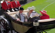 Re Carlo e la Regina Camilla all'inaugurazione del Royal Ascot 2025