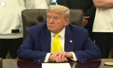 Trump: "La caduta del regime in Iran puo' accadere"