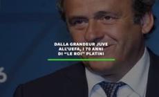 Dalla grandeur Juve all'Uefa, i 70 anni di "Le Roi" Platini