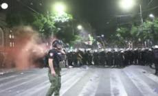Belgrado, scontri con la polizia dopo la manifestazione antigovernativa
