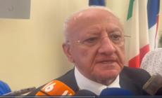 Campi flegrei, De Luca: "Seguiamo attentamente la situazione"