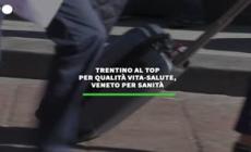 Trentino al top per qualita' vita-salute, Veneto per sanita'