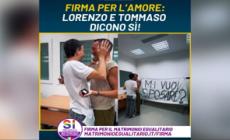 Lorenzo e Tommaso, la proposta di matrimonio in ospedale
