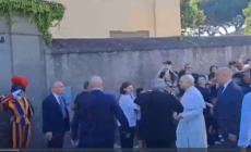 Castel Gandolfo, il Papa arriva a Villa Barberini