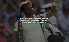 L'addio perfetto di Fabio Fognini: "Dopo Alcaraz dico basta al tennis"