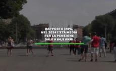 Inps, nel 2024 l'eta' media per la pensione sale a 64,8 anni