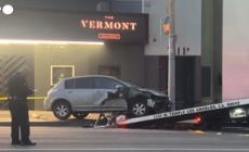 Auto sulla folla a Los Angeles, almeno 30 feriti