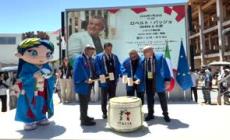 Expo Osaka, Baggio partecipa al rito del kagami biraki al Padiglione Italia